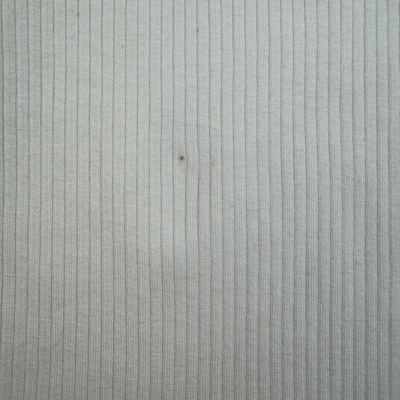 Anthropologie-Sunday in Brooklyn White Ribbed Ruffle shoulder Top Women's sz M - Picture 8 of 9